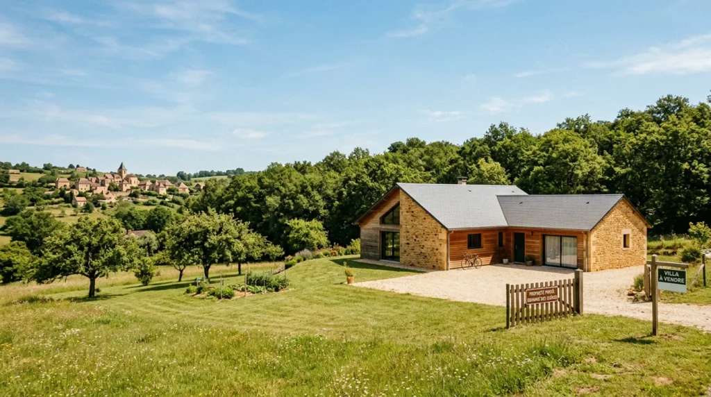Maison neuve avec terrain à la périphérie de Périgueux en Dordogne
