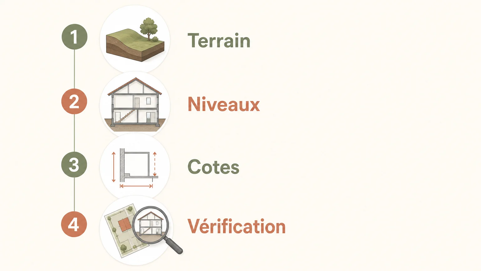 Checklist en quatre étapes pour préparer un plan en coupe de maison