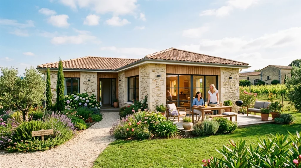 Maison individuelle neuve avec jardin en Lot-et-Garonne