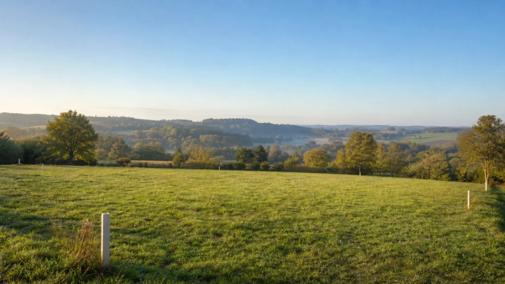 Terrain rural à bâtir en Dordogne